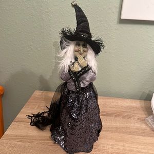 Witch Halloween decor